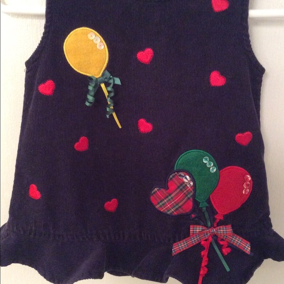 Bonnie Baby corduroy jumper. Size 3-6M. - Picture 3 of 7